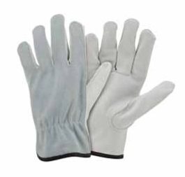 Driver Glove- Grey Cowhide